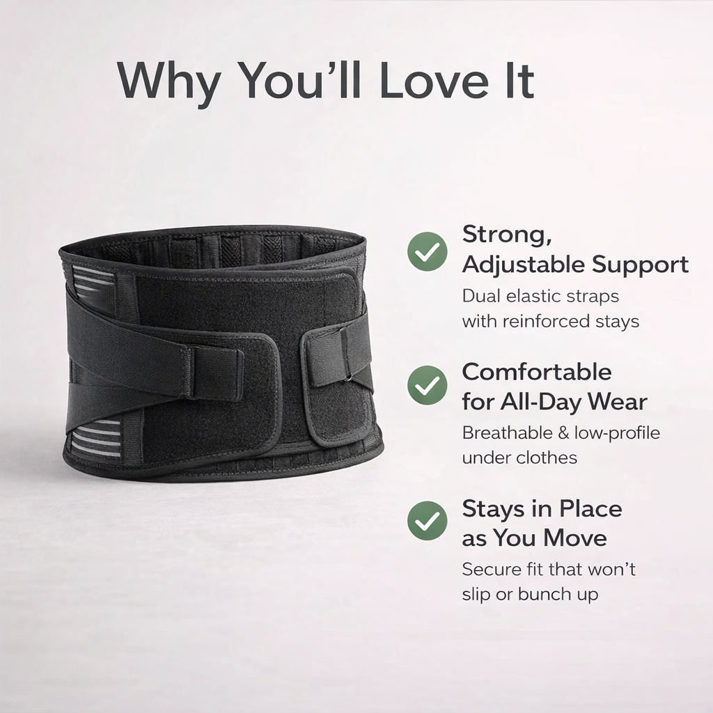 Virexa™ ProFlex Lumbar Support Belt